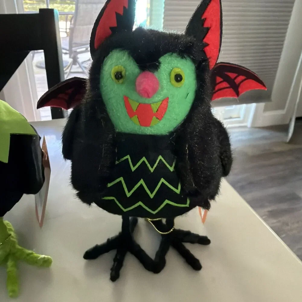 Spellma And Batrick Target 2024 Hyde and Eek! Halloween Featherly Friend, NEW